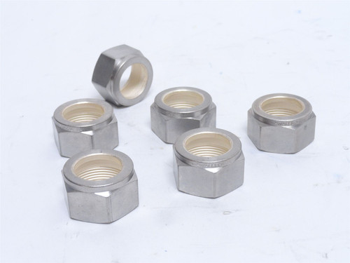 Swagelok SS-1212-1; Lot-6; Tube Nuts; SS-316; Size: 3/4"