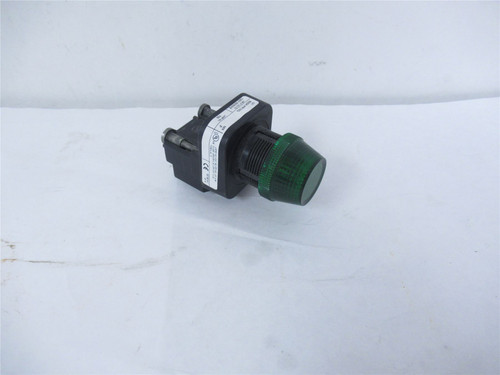 Allen-Bradley 800H-PR16G; Pilot Light LED 120V 50/60Hz Green