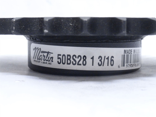 Martin 50BS28-1-3/16; Sprocket #50; 28-Teeth; 1-3/16"ID