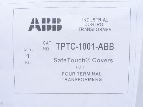 ABB TPTC-1001; One Set; Four Terminal Transformers Covers