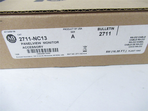 Allen-Bradley 2711-NC13; Cable for Panelview PlusTerminals 5m