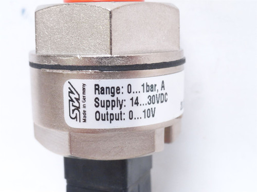 Handtmann 847126; Pressure Transmitter; 0-1BAR; 14-30VDC