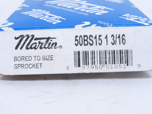 Martin 50BS15-1-3/16; Sprocket #50; 15-Teeth; 1-3/16"ID