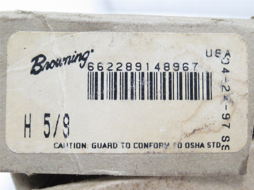 Browning H 5/8; Split Taper Bushing; 5/8"ID x 2-1/2" Flange OD