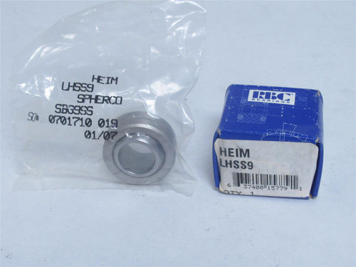 RBC Bearings LHSS9; Spherical Bearing; 0.5600" Bore Diameter