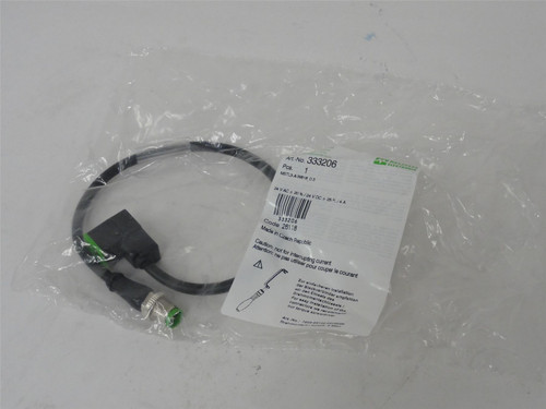 Murr 333206; Connector Assembly; MSTL3-A-W616_0.3