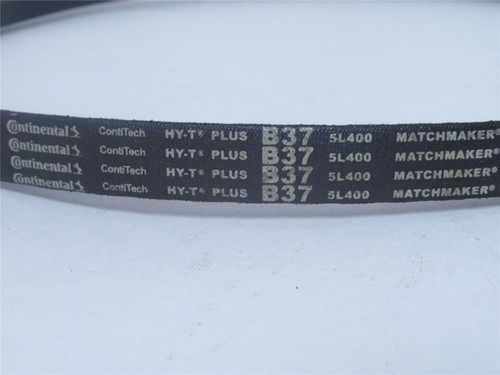 Continental B37; V-Belt; 40" Outside Length; 21/32 Top Width