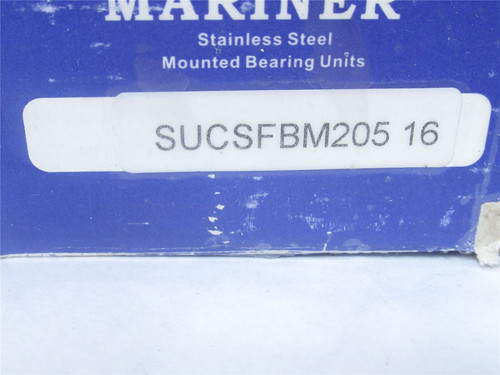 MARINER SUCSFBM205-16; Flange Bearing; 1"ID; 3 Bolt Flange