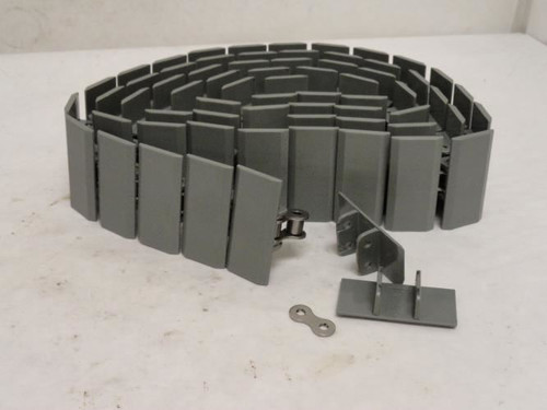 HabaCHAIN D843SS-K200-5'; Flat Chain; 5' Long; 2" Wide