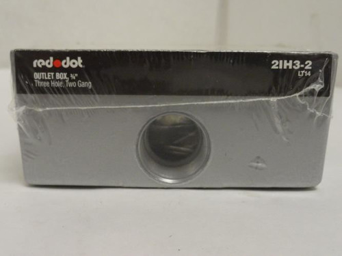 Red-Dot 2IH3-2; Aluminum Die Cast Weatherproof Box