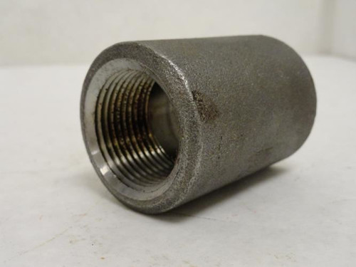 Industry-Std 1LBY7; Striaght Pipe Coupler 1NPT Black Steel