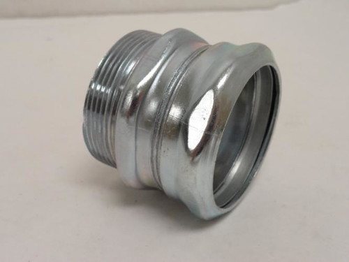 Eaton 655; Compression Connector; EMT; Size: 2"; Zinc Plate