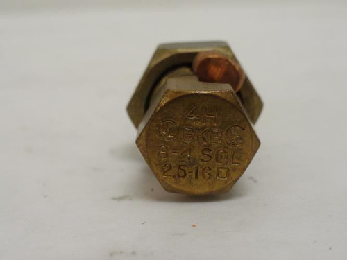 MFG- IK-4; Lot-2 Split Bolt Connector; Copper Alloy; 2000V