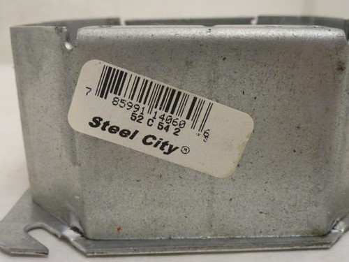 T&B 52 C 54 2; Lot-2 Steel City Plaster Ring 4" Sq; 2" Raised