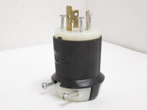Hubbell HBL2331; Non-Shrouded Locking Plug 20A; 277VAC