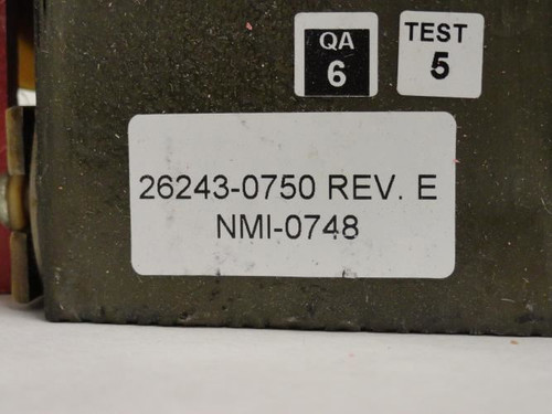 Nova 26243-0750; Transformer; 380/400/415/480V; 10-22AWG