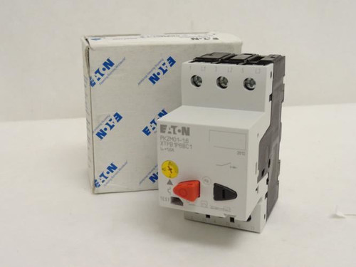 Eaton XTPB1P6BC1; Manual Motor Starter 1-1.6A; 3P; 600V