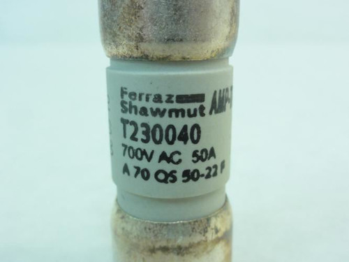 Ferraz T230040; Fuse; 50A; 700VAC