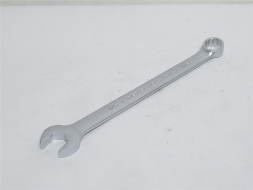 Proto 1222ASD; Straight Head Satin Combination Wrench; 11/16"