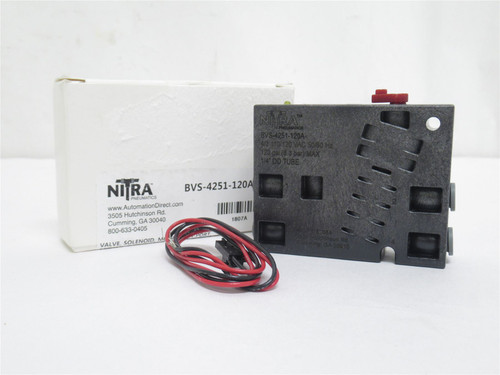Nitra BVS-4251-120A; Solenoid Valve; 4-Port; 2-Position; 1/4"