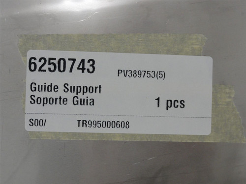 MFG- 6250743; Belt Guide Support
