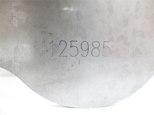 Marel 4125985; Unloading Station Plate; SS