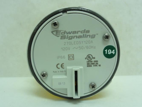 Edwards 270LEDSY120A; LED Stack Light Module 120VAC