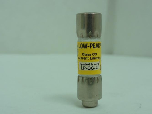 Cooper LP-CC-4; Time Delay Melamine Fuse 4A; 600VAC/150VDC