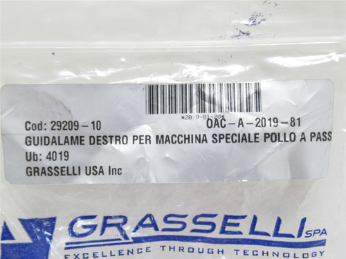 Grasselli 29209-10; Right Blade Guide