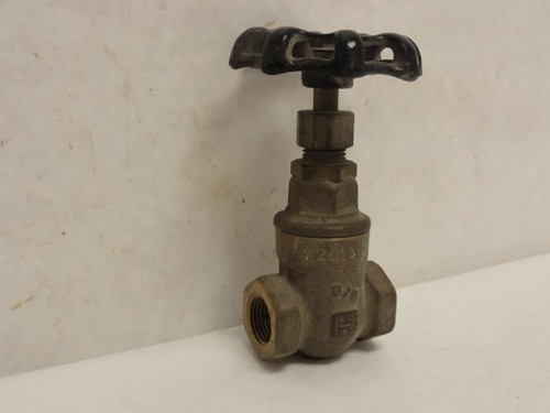 Hammond IB645 3/8; Bronze Gate Valve; 3/8 Fnpt; Class: 125