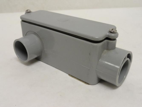 Carlon E985E; Lot-3 Conduit Body; Size: 3/4" LR; AWG-4; 12" Cubic