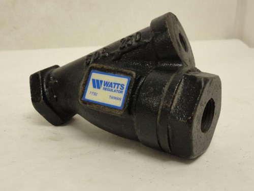 Watts 77SI; Wye-Pattern Strainer 1/4 x 1/2 NPT; Cast Iron