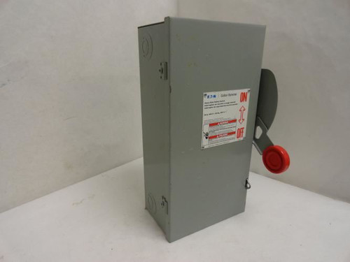 Eaton DH221FGK; Safety Switch; 30A; 2P; 240VAC/DC; NEMA: 1