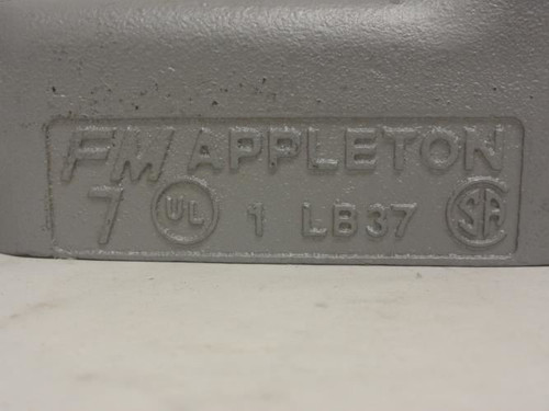Appleton LB37; Conduit Body; Type: LB; 1 FNPT; Form 7