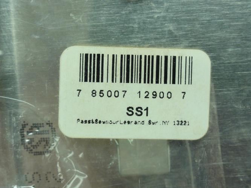 Legrand SS1; Rocker Wall Plate; SS-302; 1-Gang