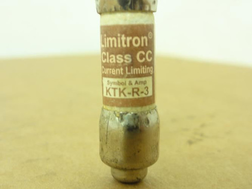 Limitron KTK-R-3; Fuse; 600VAC; 3A