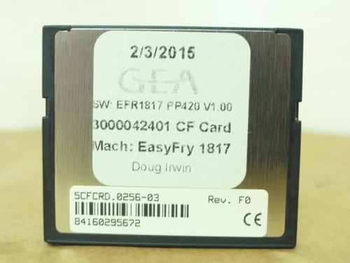 GEA EFR1817 PP420; CF Card For EasyFry 1817