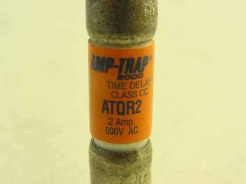 Shawmut ATQR2; Fuse; 2A; 600V 13/32"OD x 1-1/2"L