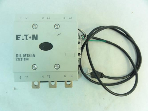 Eaton XTCE185H; Contactor 275A 3P 600VAC Coil: 120VAC