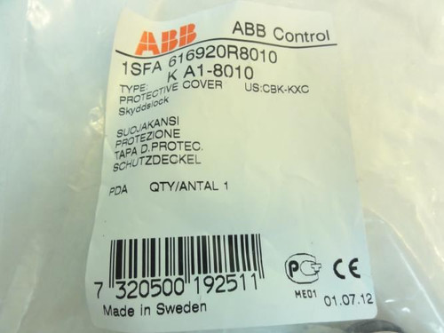 ABB 1SFA616920R8010; Protective Cover