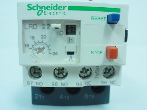 Schneider LRD22; Thermal Overload Relay; 690V; 16-24A
