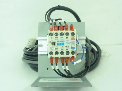 Mitsubishi SD-Q11JH; Magnetic Contactor; 20A; 3P; Coil: 24VDC