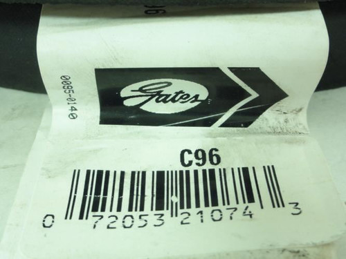 Gates C96;  Hi-Power II V-Belt; 100"L; 7/8" Top Width