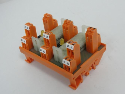 Multivac 85636045018; Interface Module w/ Relay sockets