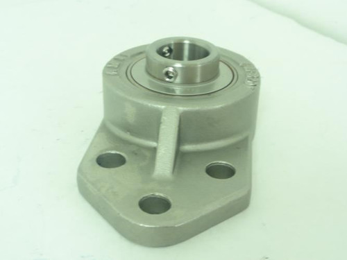 AMI MUCFB204; Flange Mounted Bearing; 20mmID; 3-Bolt; SS