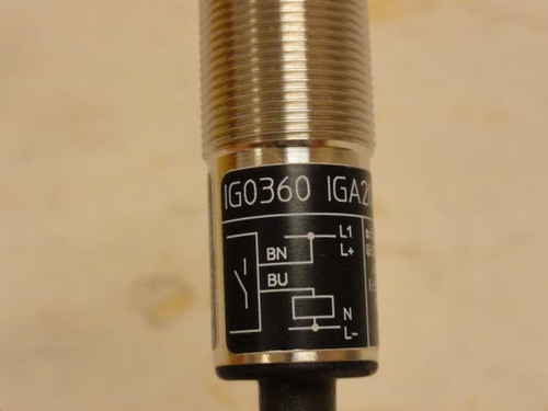 Efector IG0328; Prox Switch; 20-250VAC/DC; NO HARDWARE
