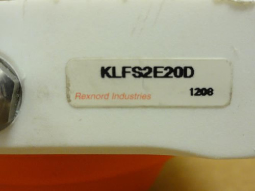 Rexnord KLFS2E20D; Link-Belt Flanged Bearing; 30mm ID