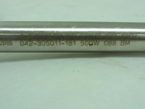 Chromalox 042-305011-181; Heater Cartridge; 120V; 500 Watts