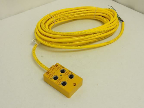Turck VB40-P7X5-10; Junction Box U7108; 4-Port 10~48VDC 300VDC