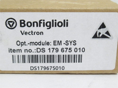BONFIGLIOLI DS 179 675 010; Opt Module EM-SYS